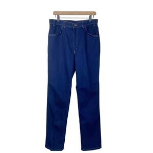 Vintage dark wash Levi’s blue tab jeans size 36x31